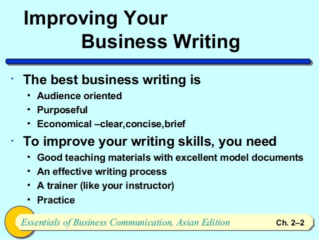 Writing for Business